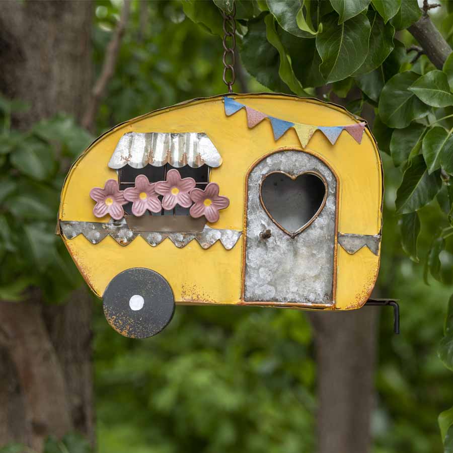 CARAVAN HANGING BIRDHOUSE