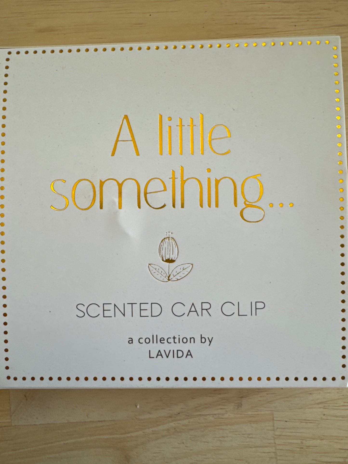 SCENTED CERAMIC CLIP