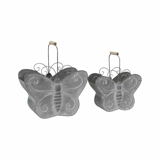 Butterfly Tin Planter