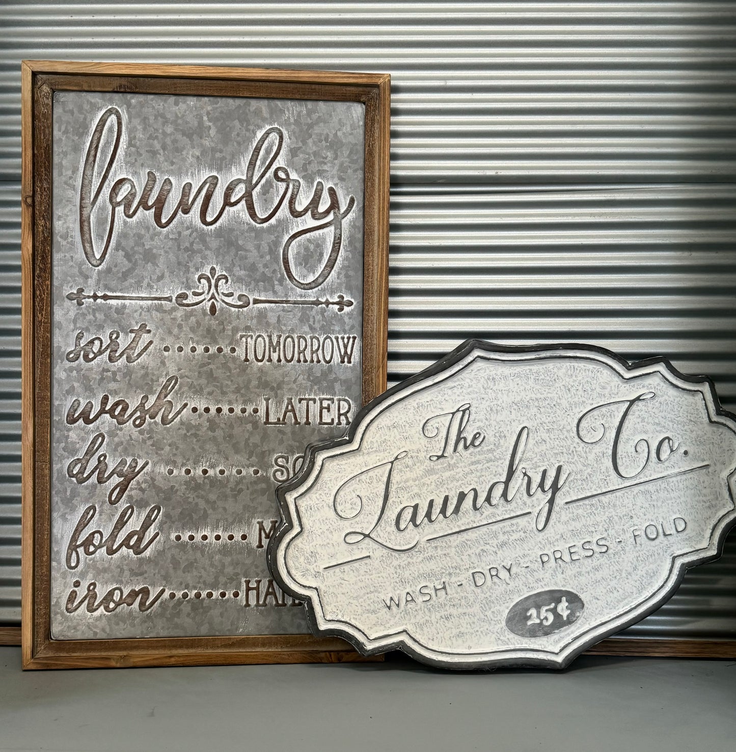 Laundry Sign